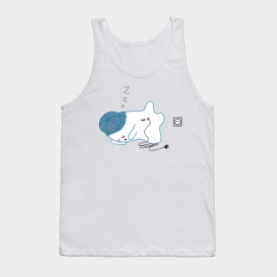 Little Ghost Electric Tank Top